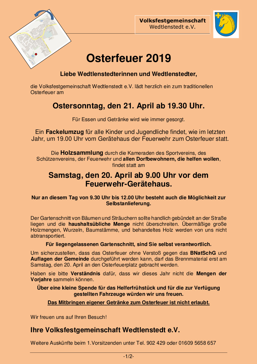 Osterfeuer