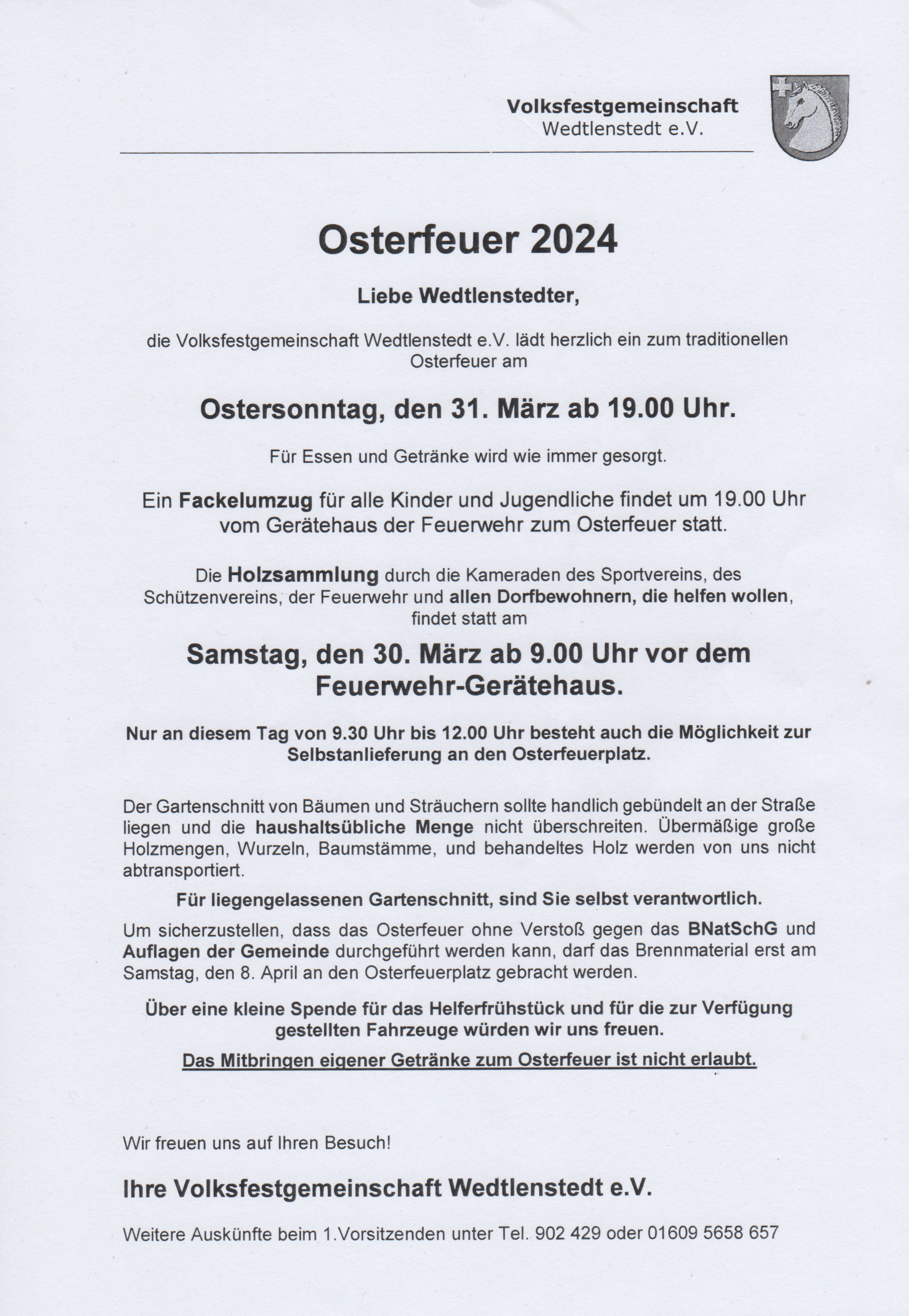 Osterfeuer